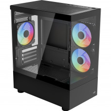 Корпус AeroCool Viewport Mini-G-BK-v2 (ACCM-ES09133.11) Black без БЖ