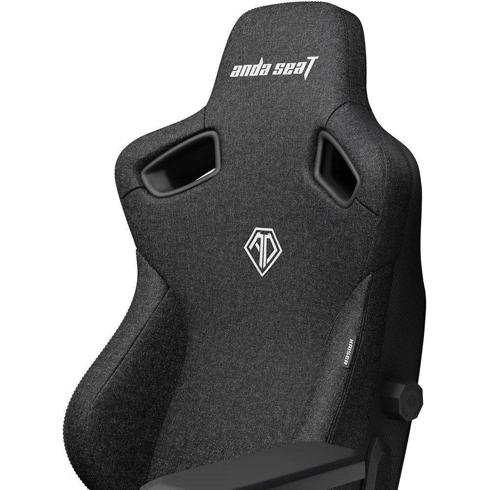Крісло для геймерів Anda Seat Kaiser 3 Size L Fabric Black (AD12YDC-L-01-B-CF)
