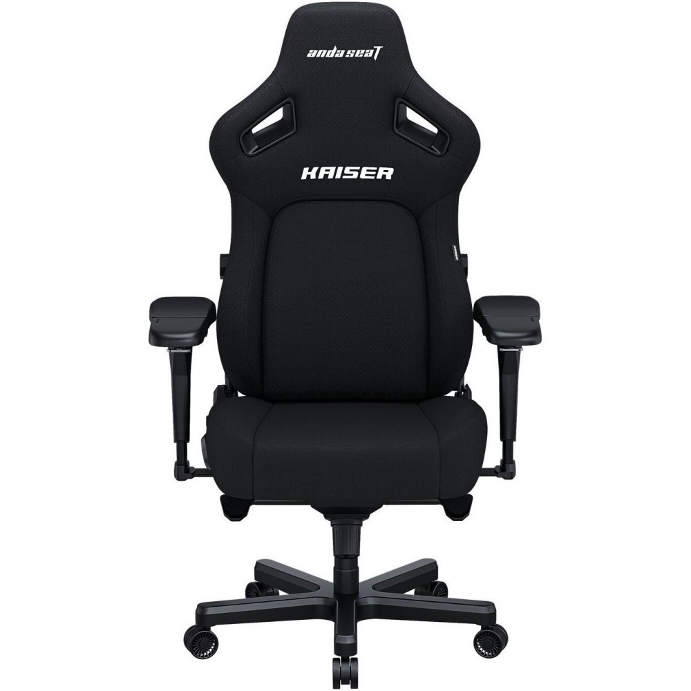 Крісло для геймерів Anda Seat Kaiser 4 Size XL Fabric Black (AD12YDDC-XLL-20-B-CF)