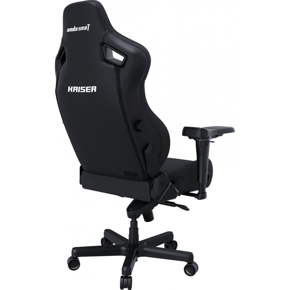 Крісло для геймерів Anda Seat Kaiser 4 Size XL Fabric Black (AD12YDDC-XLL-20-B-CF)
