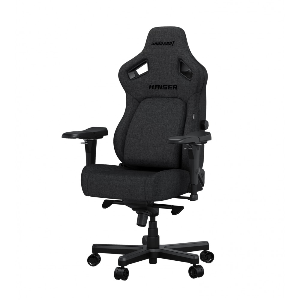 Крісло для геймерів Anda Seat Kaiser 4 Size XL Fabric Dark Grey (AD12YDDC-XLL-20-GB-CF)