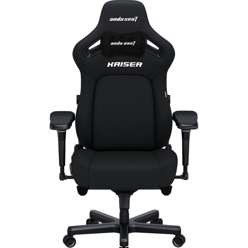 Крісло для геймерів Anda Seat Kaiser 4 Size XL Fabric Black (AD12YDDC-XLL-20-B-CF)