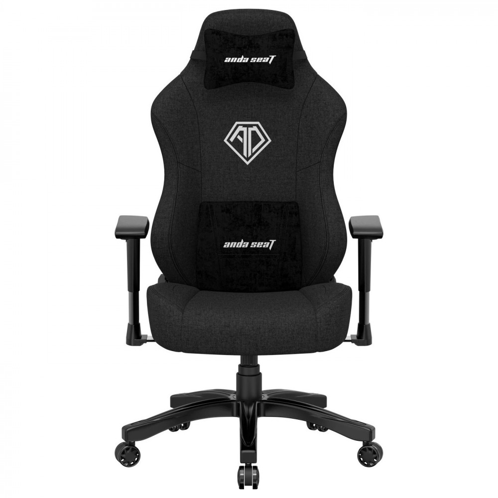Крісло для геймерів Anda Seat Phantom 3 Size L Fabric Black (AD18Y-06-B-F)