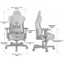Крісло для геймерів Anda Seat T-Pro 2 Size XL Gray/Black (AD12XLLA-01-GB-F)
