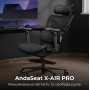 Крісло для геймерів Anda Seat X-Air Pro Size XL Mesh Space Black (AD-WY-01-BBB-B01)