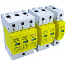 Обмежувач перенапруги Leader АC4P 385В 40кА (LA-SPD4P-40KA)