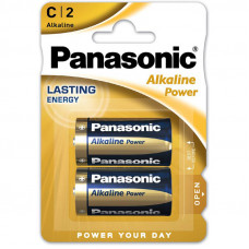 Батарейка Panasonic Alkaline Power Lasting C/LR14 BL 2 шт