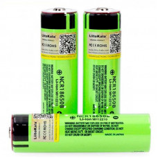 Акумулятор LiitoKala 18650 Li-Ion 3400 mAh Green (з захистом)