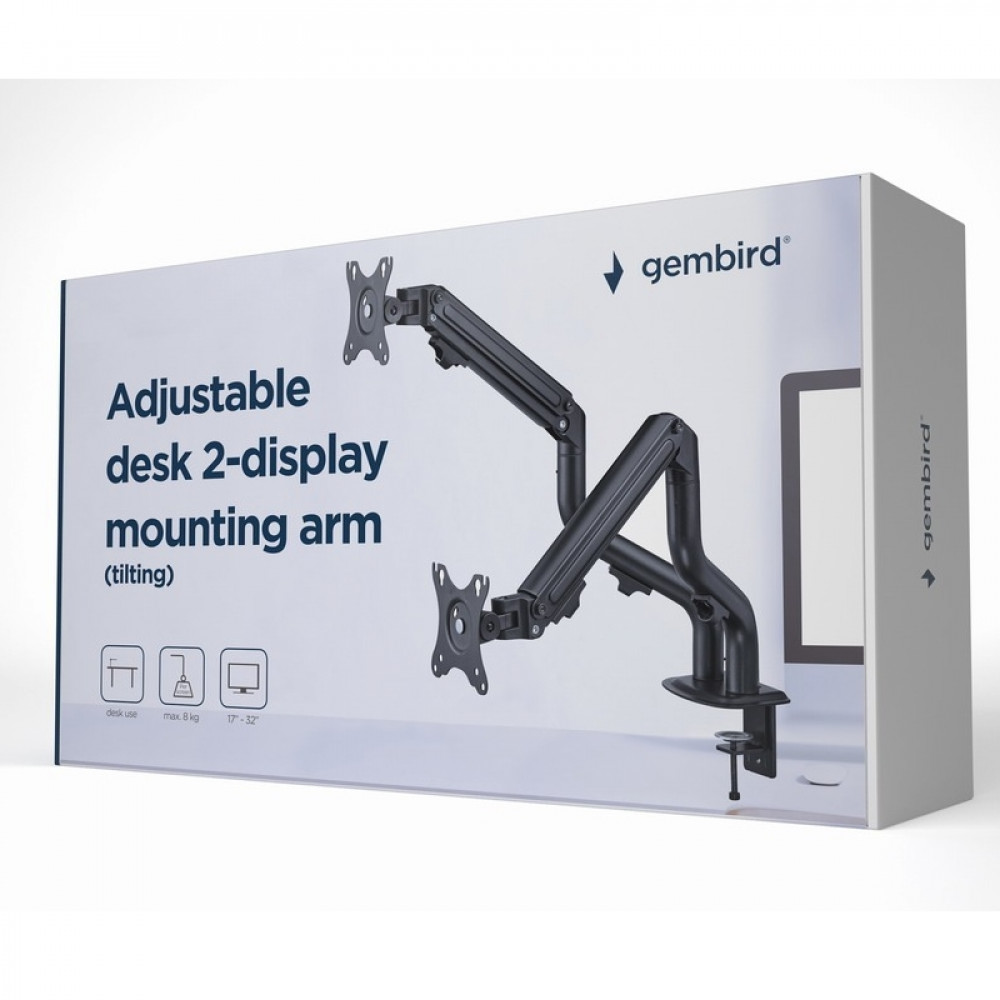 Кронштейн Gembird MA-DA2-02 17-32