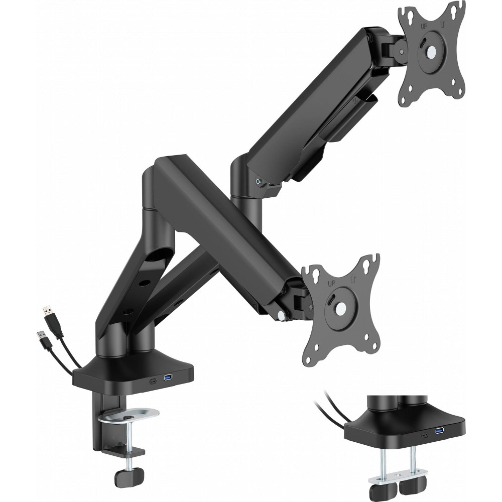 Кріплення настільне для двох моніторів OfficePro 17-35