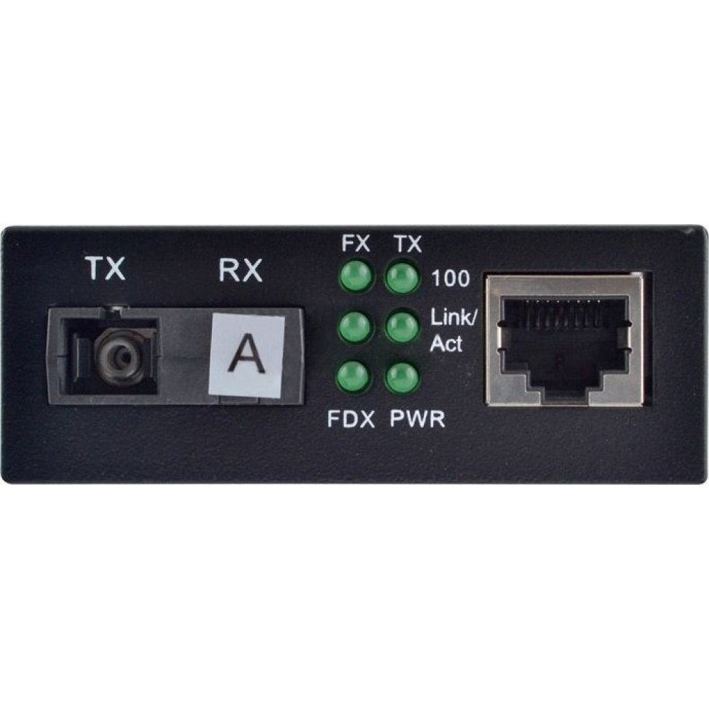 Медіаконвертер Step4Net (MC-R-0,1-1SM-1310nm-20) 10/100 Мб, 20км