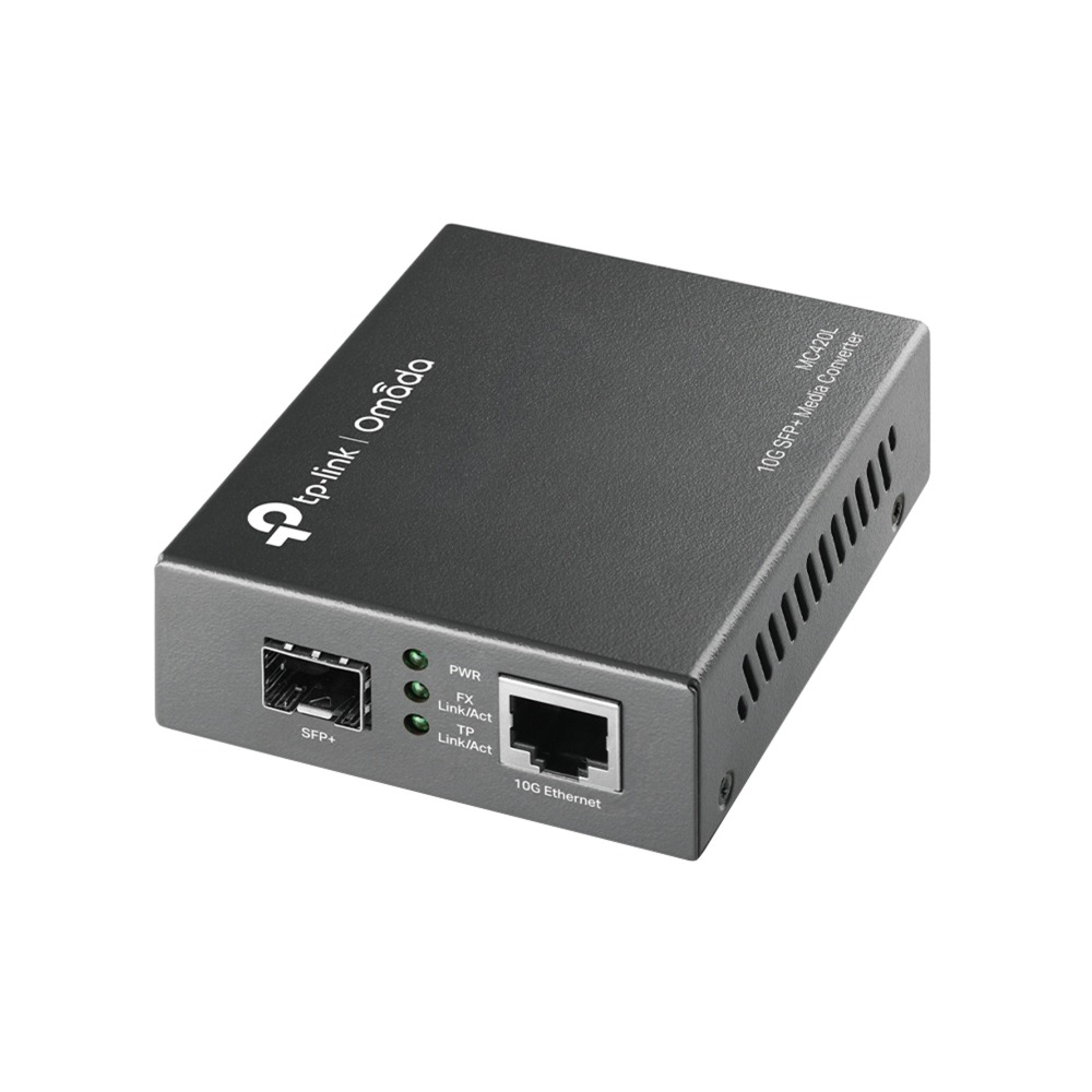 Медіаконвертер TP-Link MC220L (MM до 0,55 км, SM до 10км)
