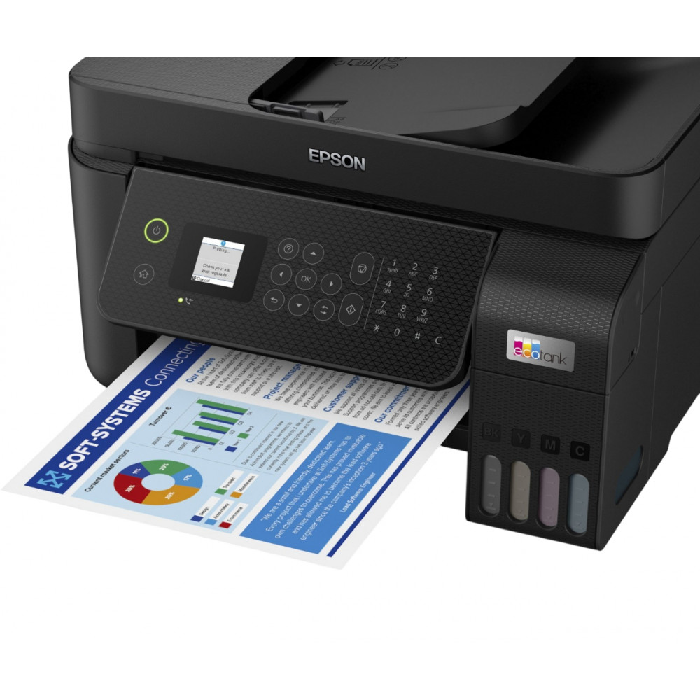 Багатофункціональний пристрій А4 Epson EcoTank L5290 Wi-Fi (C11CJ65407)