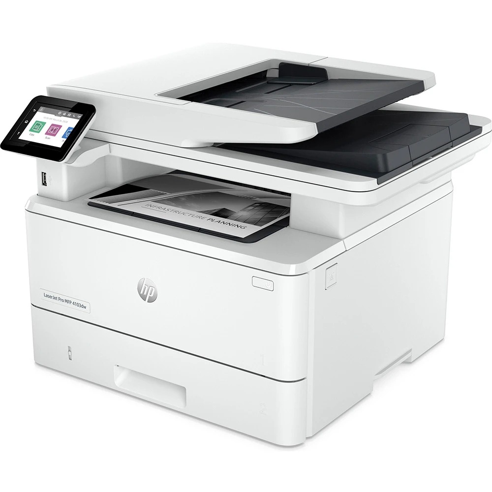 Багатофункціональний пристрій А4 HP LaserJet Pro 4103dw з Wi-Fi (2Z627A)