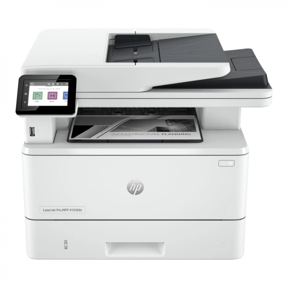 Багатофункційний пристрій А4 HP LaserJet Pro 4103fdn (2Z628A)