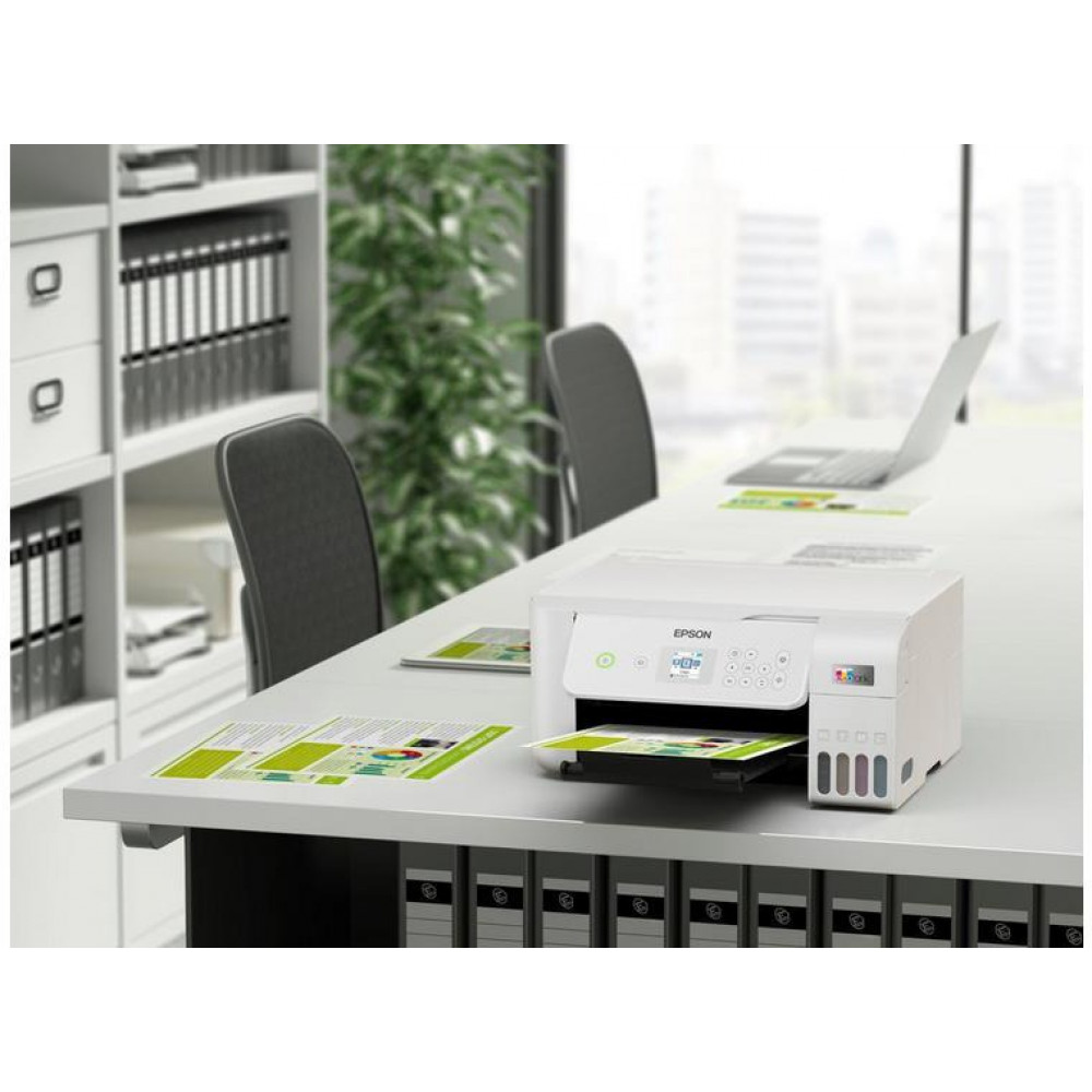 Багатофункціональний пристрій А4 кол. Epson EcoTank L3266 Wi-Fi (C11CJ66411)