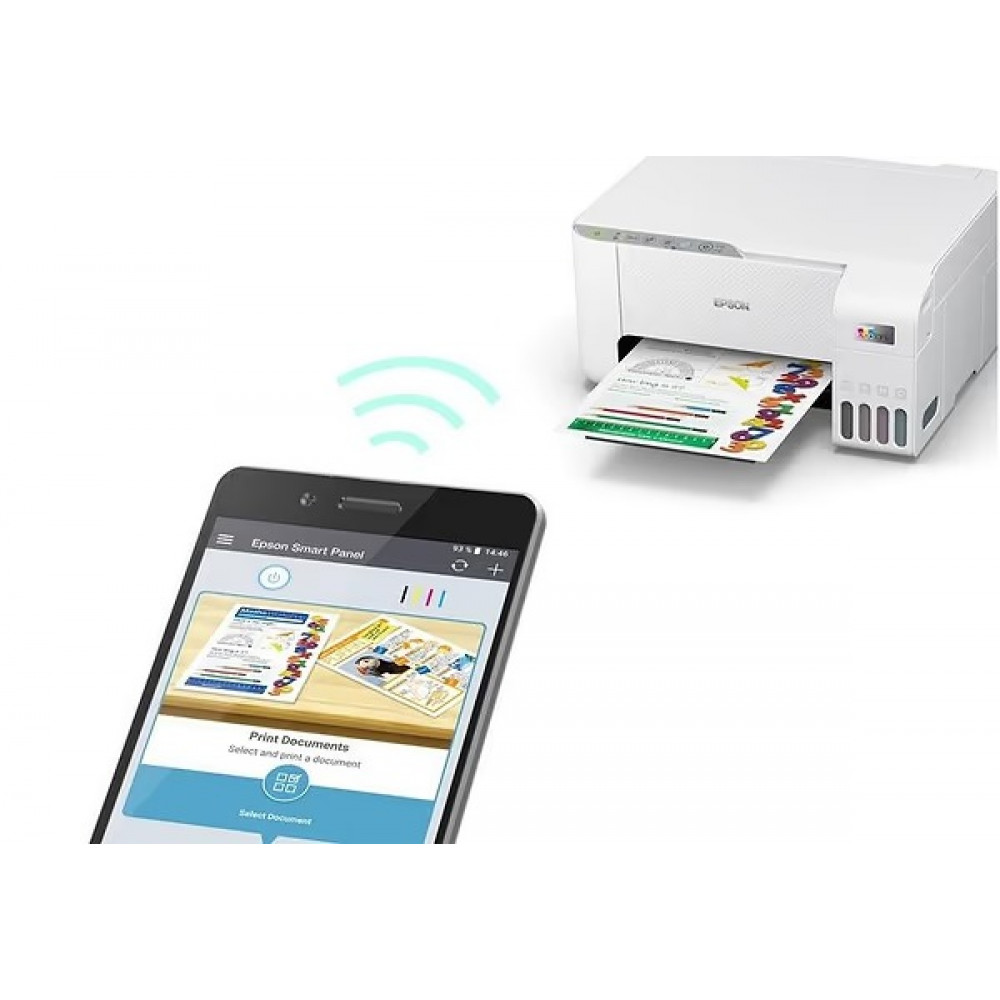 Багатофункціональний пристрій А4 кол. Epson L3256 Фабрика друку з Wi-Fi (C11CJ67414)