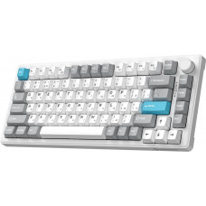 Клавіатура бездротова GamePro Asgard Yord Keychron Super Red Switch White (MK266WH)
