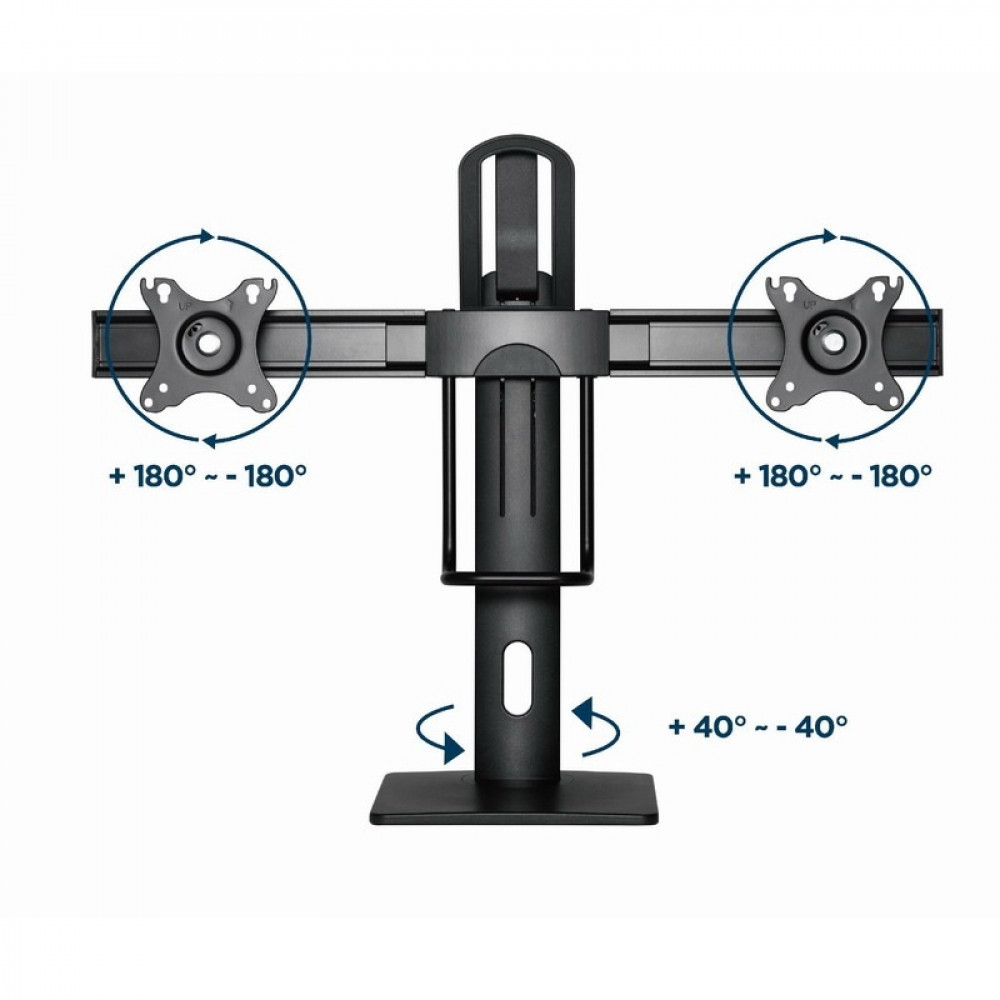 Кронштейн Gembird MS-D2-01 (VESA100х100) (для 2-х моніторів)