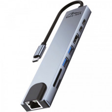 USB-хаб Media-Tech USB Type-C 8-в-1 (MT5046) USB-хаб Media-Tech USB Type-C 8-в-1 (MT5046)