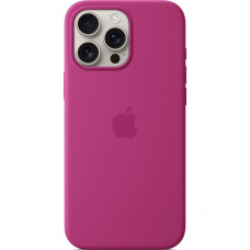 Чохол-накладка Apple Silicone Case with MagSafe для Apple iPhone 16 Pro Max Fuchsia (MYYX3)