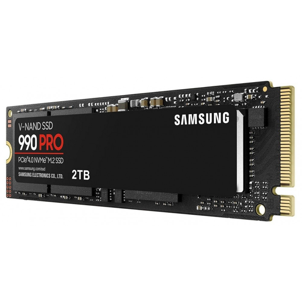 Накопичувач SSD  2ТB Samsung 990 PRO M.2 2280 PCIe 4.0 x4 NVMe V-NAND TLC (MZ-V9P2T0BW)