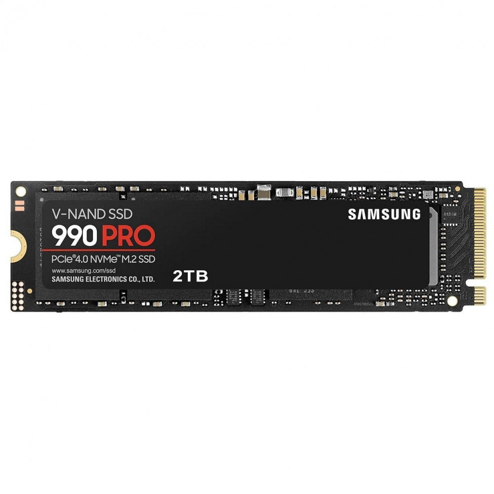 Накопичувач SSD  2ТB Samsung 990 PRO M.2 2280 PCIe 4.0 x4 NVMe V-NAND TLC (MZ-V9P2T0BW)
