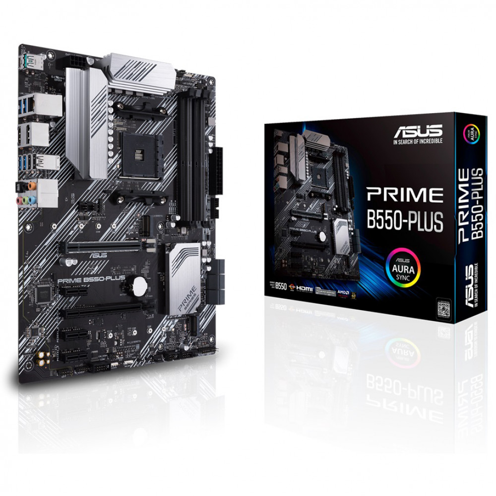 Материнська плата Asus Prime B550-Plus Socket AM4