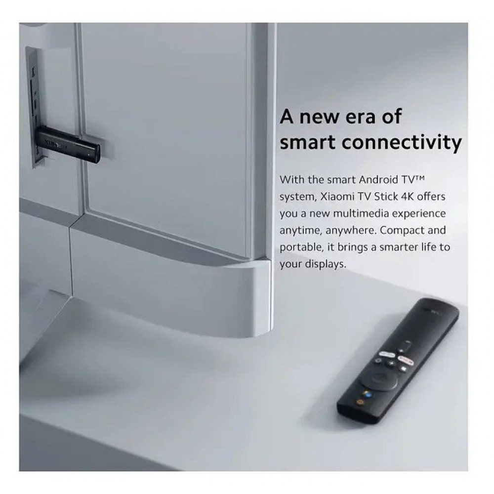 TV Приставка Xiaomi Mi TV Stick 4K Edition 2024 EU_