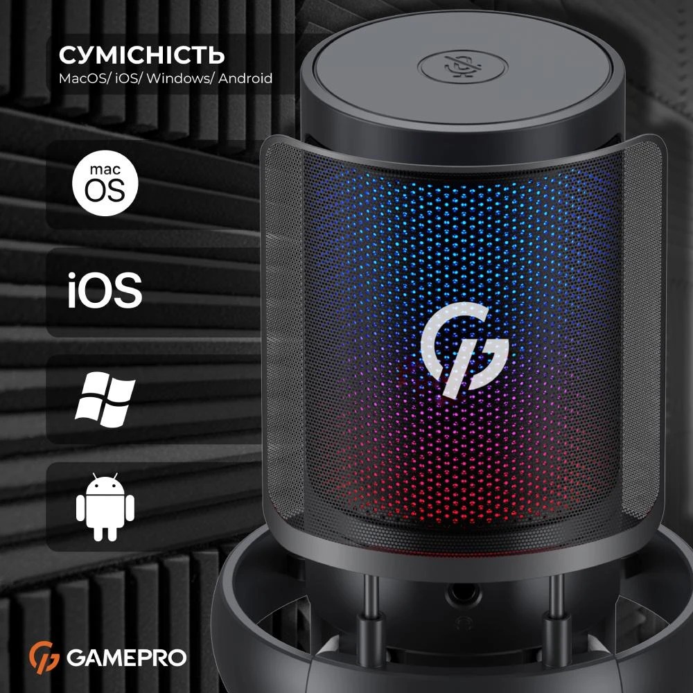 Мікрофон GamePro UGM145B