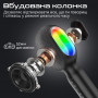 Мікрофон для караоке Promate VocalMic Bluetooth LED Black