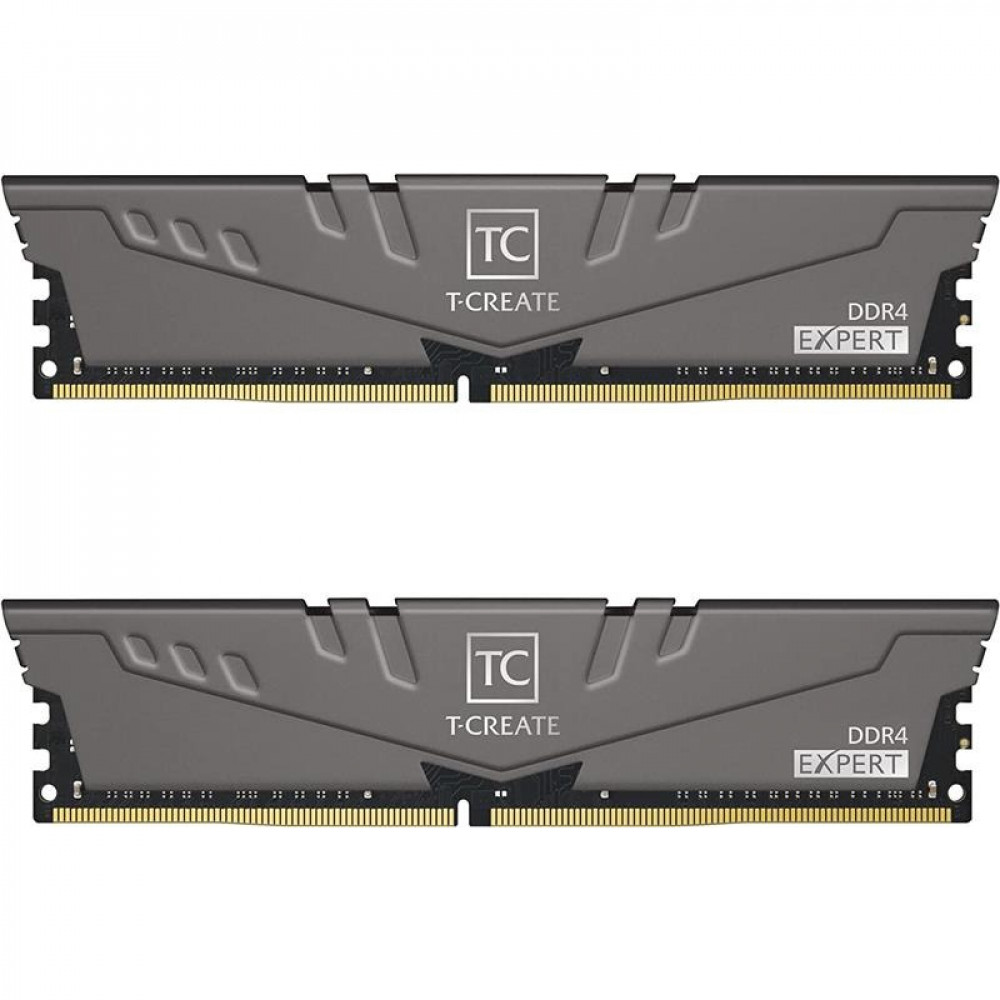 Модуль пам`яті DDR4 2x8GB/3200 Team T-Create Expert Gray (TTCED416G3200HC16FDC01)