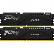 Модуль пам`яті DDR5 2x32GB/5600 Kingston Fury Beast Black (KF556C36BBE2K2-64)
