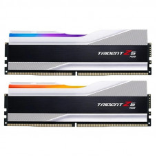 Модуль пам`ятi DDR5 2x32GB/6400 G.Skill Trident Z5 RGB Silver (F5-6400J3239G32GX2-TZ5RS)