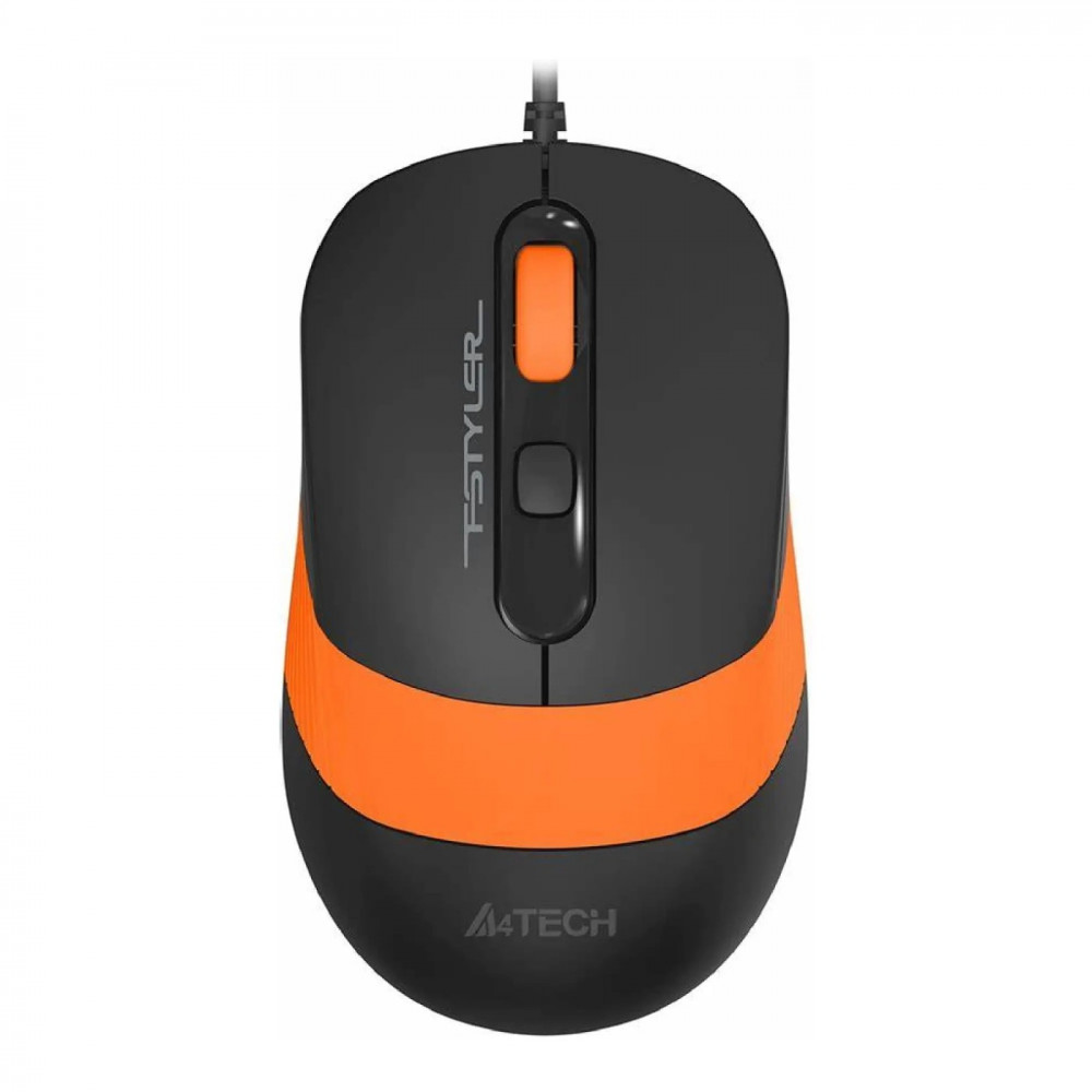 Миша A4Tech FM10S Orange/Black USB