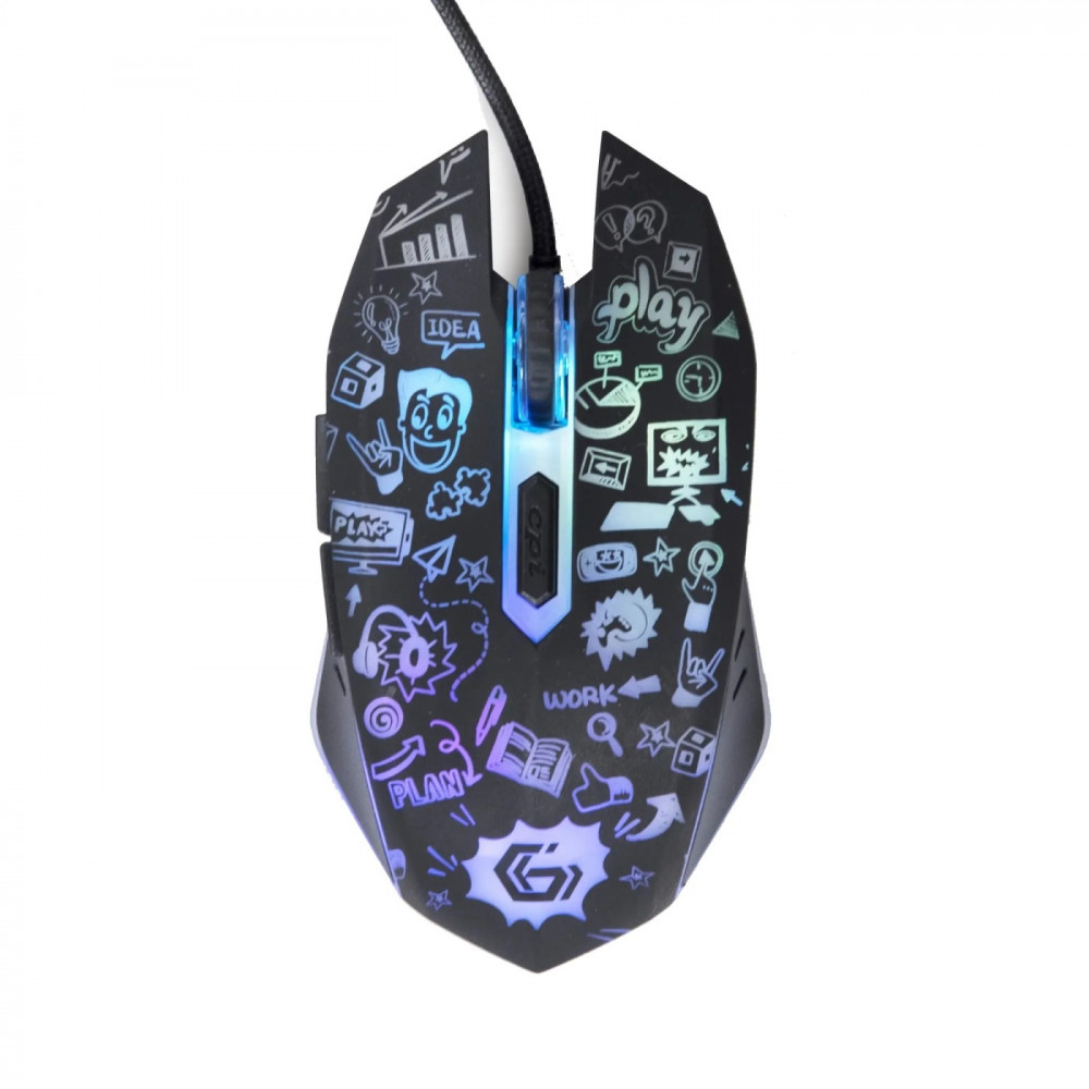 Миша Gembird MUS-6B-GRAFIX-01