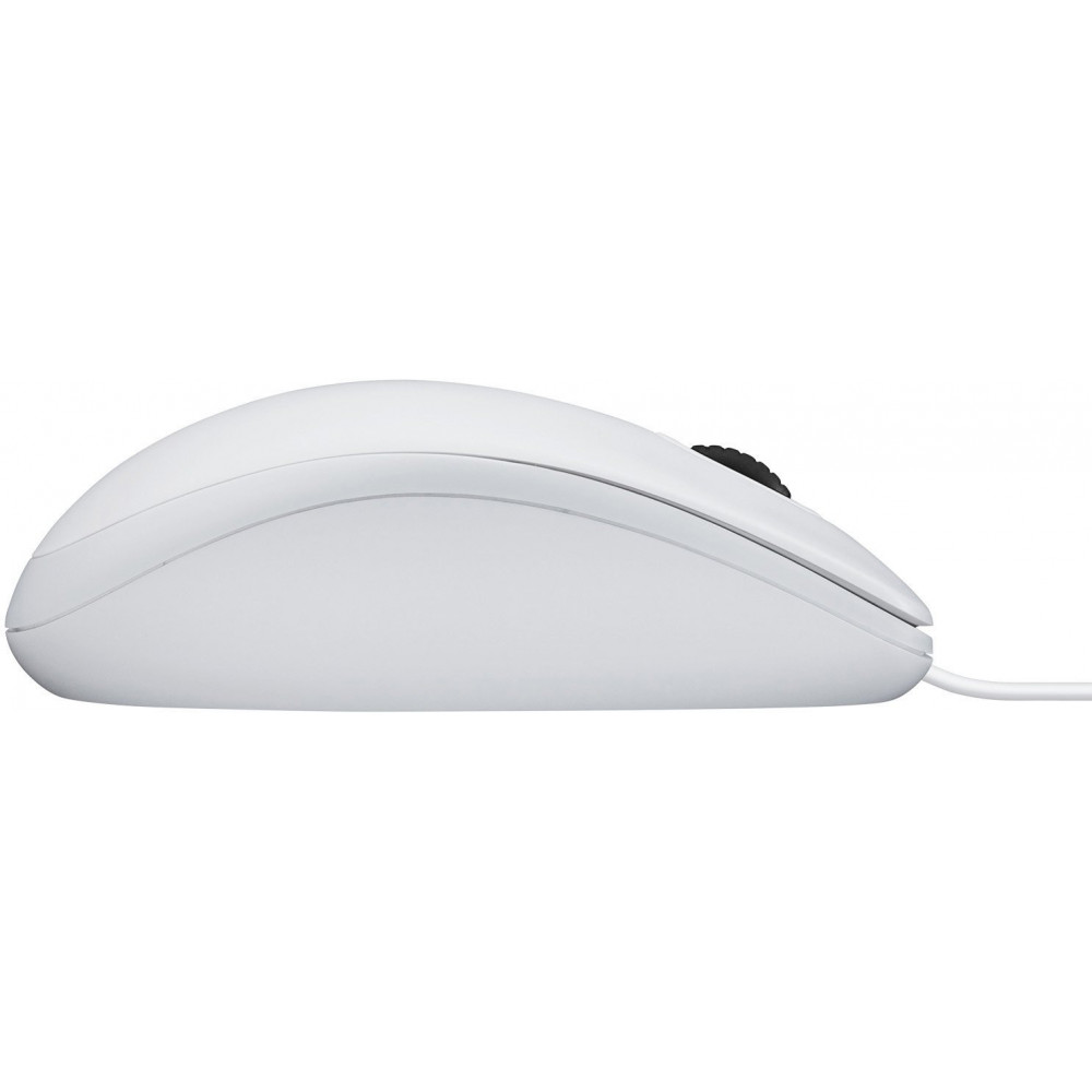 Миша Logitech B100 White (910-003360)