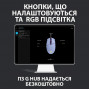 Миша Logitech G102 Lightsync Lilac (910-005854)