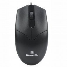 Миша REAL-EL RM-208 Black (EL123200030)