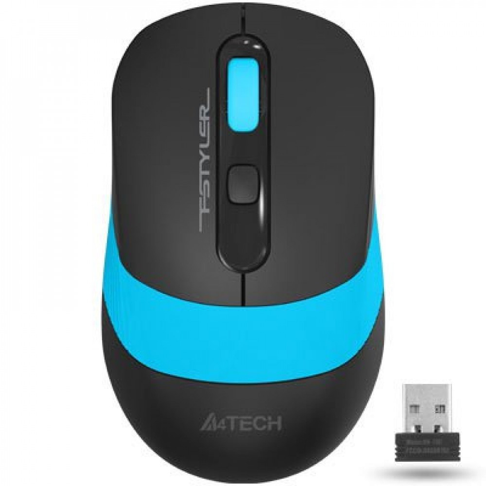 Миша бездротова A4Tech FG10 Black/Blue USB