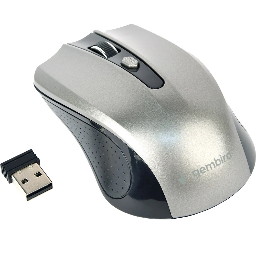 Миша бездротова Gembird MUSW-4B-04-BG Black/Grey USB