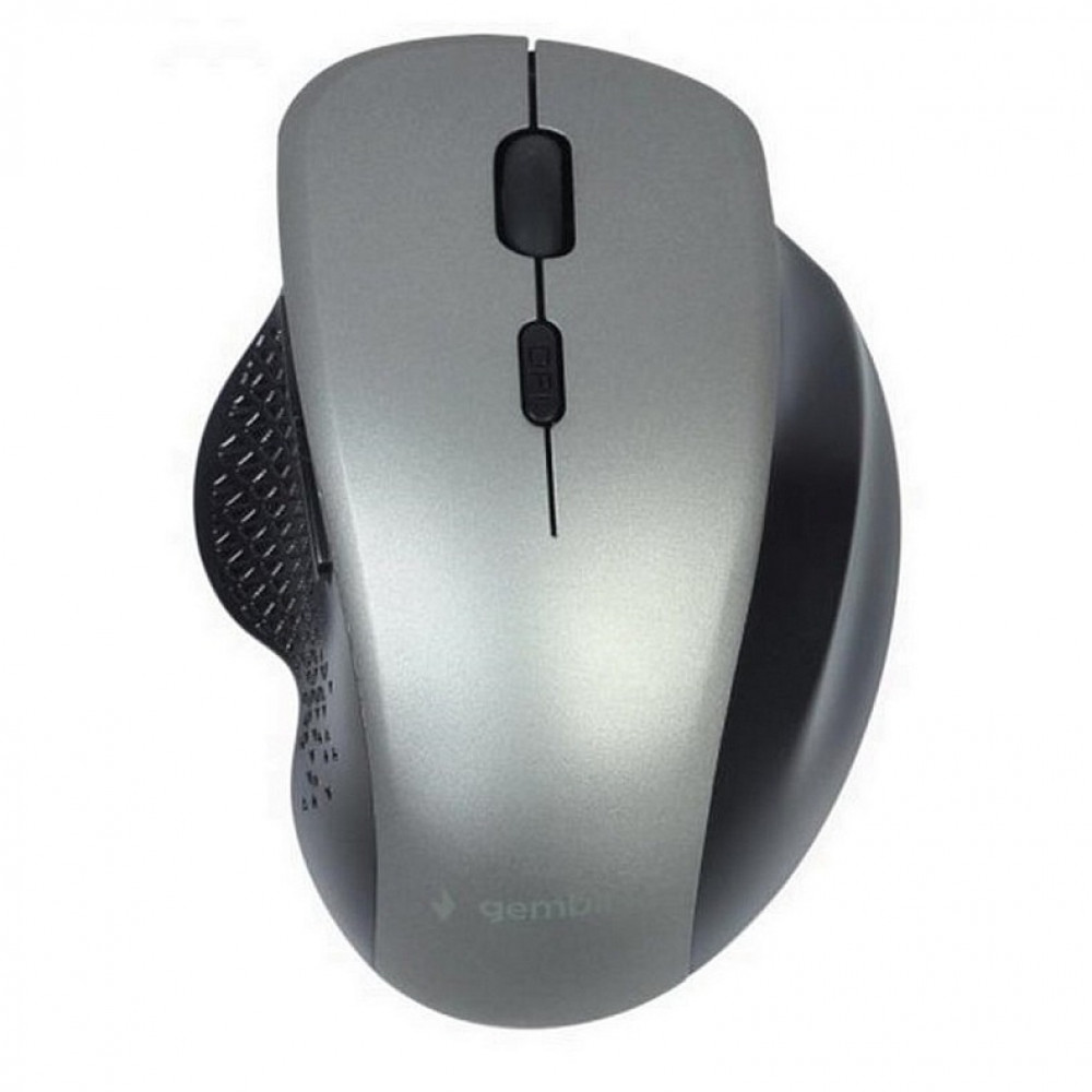 Миша бездротова Gembird MUSW-6B-02-BG Black/Gray