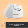 Миша бездротова Logitech Lift Vertical Ergonomic White (910-006475)
