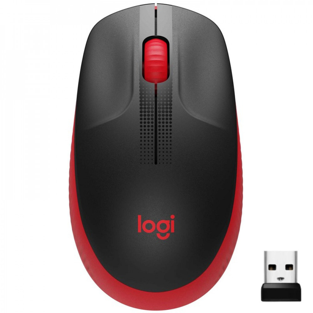 Миша бездротова Logitech M190 Wireless Red (910-005908)
