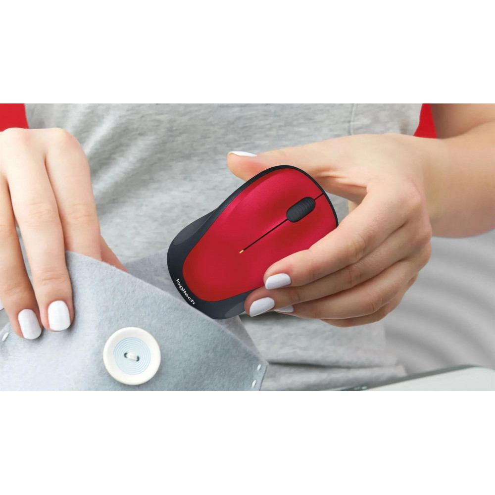 Миша бездротова Logitech M235 Red (910-002496)