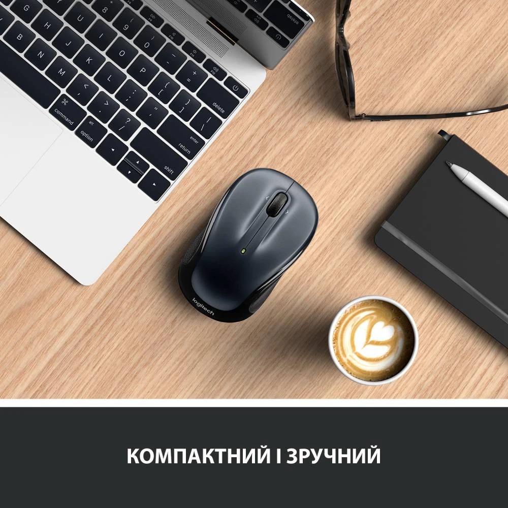 Миша бездротова Logitech M325s Dark Silver (910-006812)