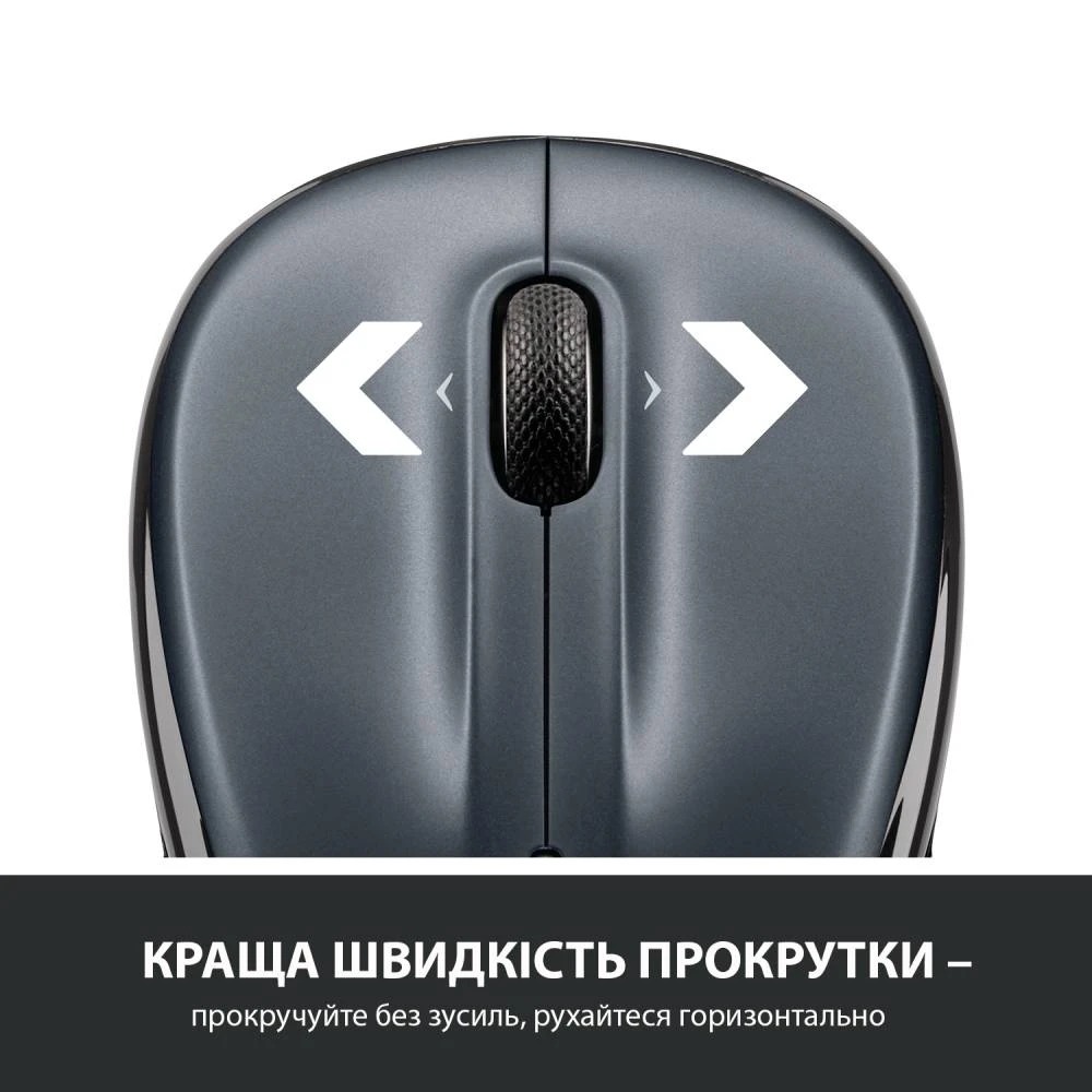 Миша бездротова Logitech M325s Dark Silver (910-006812)
