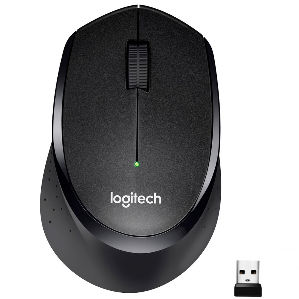 Миша бездротова Logitech M330 Silent Plus Black (910-004909)
