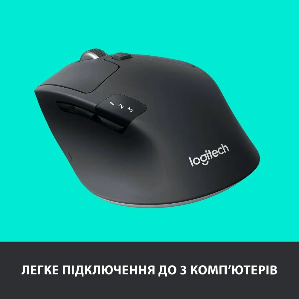 Миша бездротова Logitech M720 Triathlon Black (910-004791)