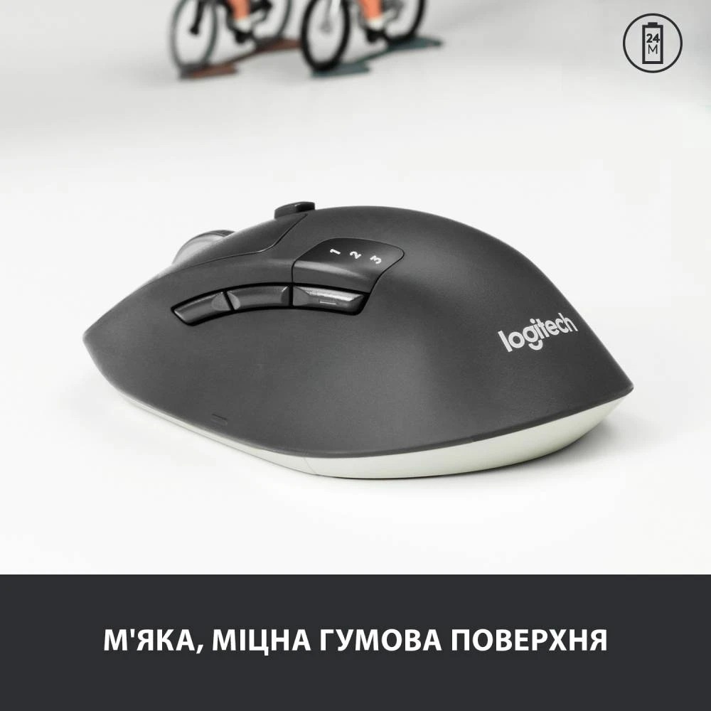 Миша бездротова Logitech M720 Triathlon Black (910-004791)